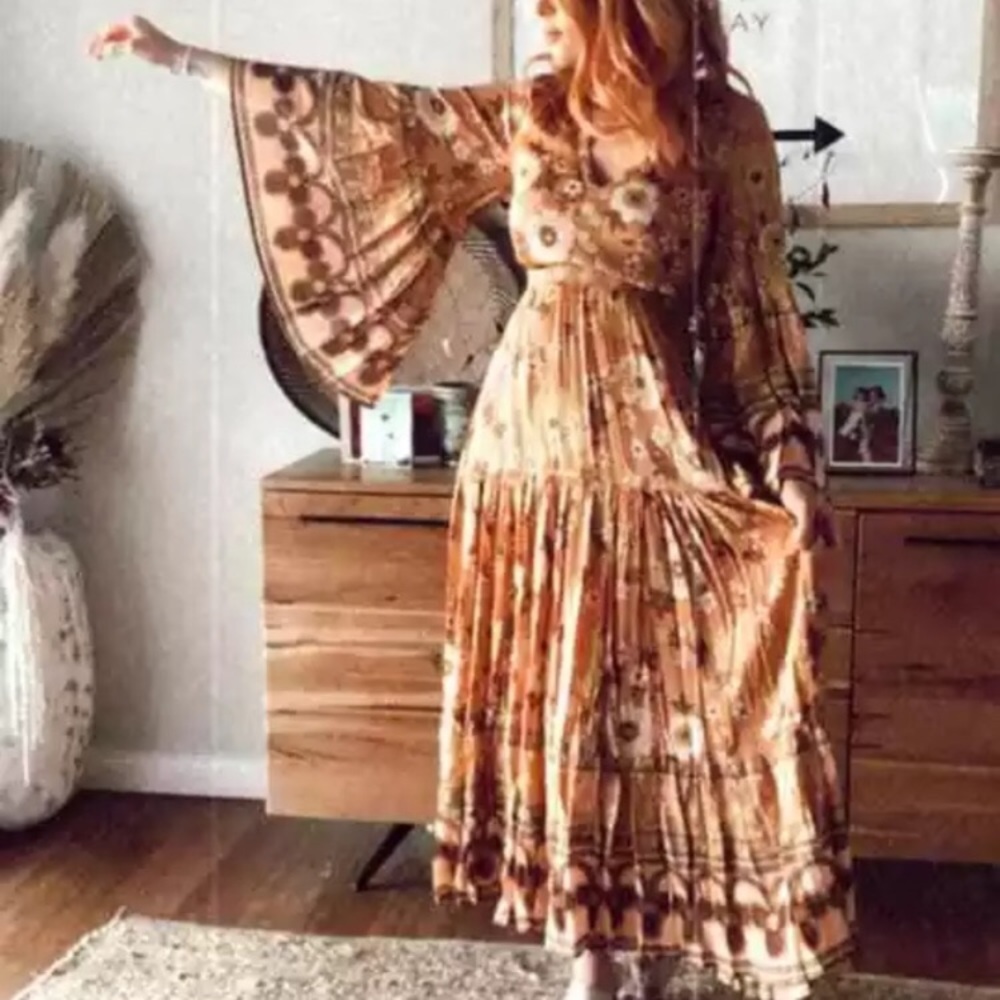 NWT Spell & The Gypsy Collective Buttercup Gown